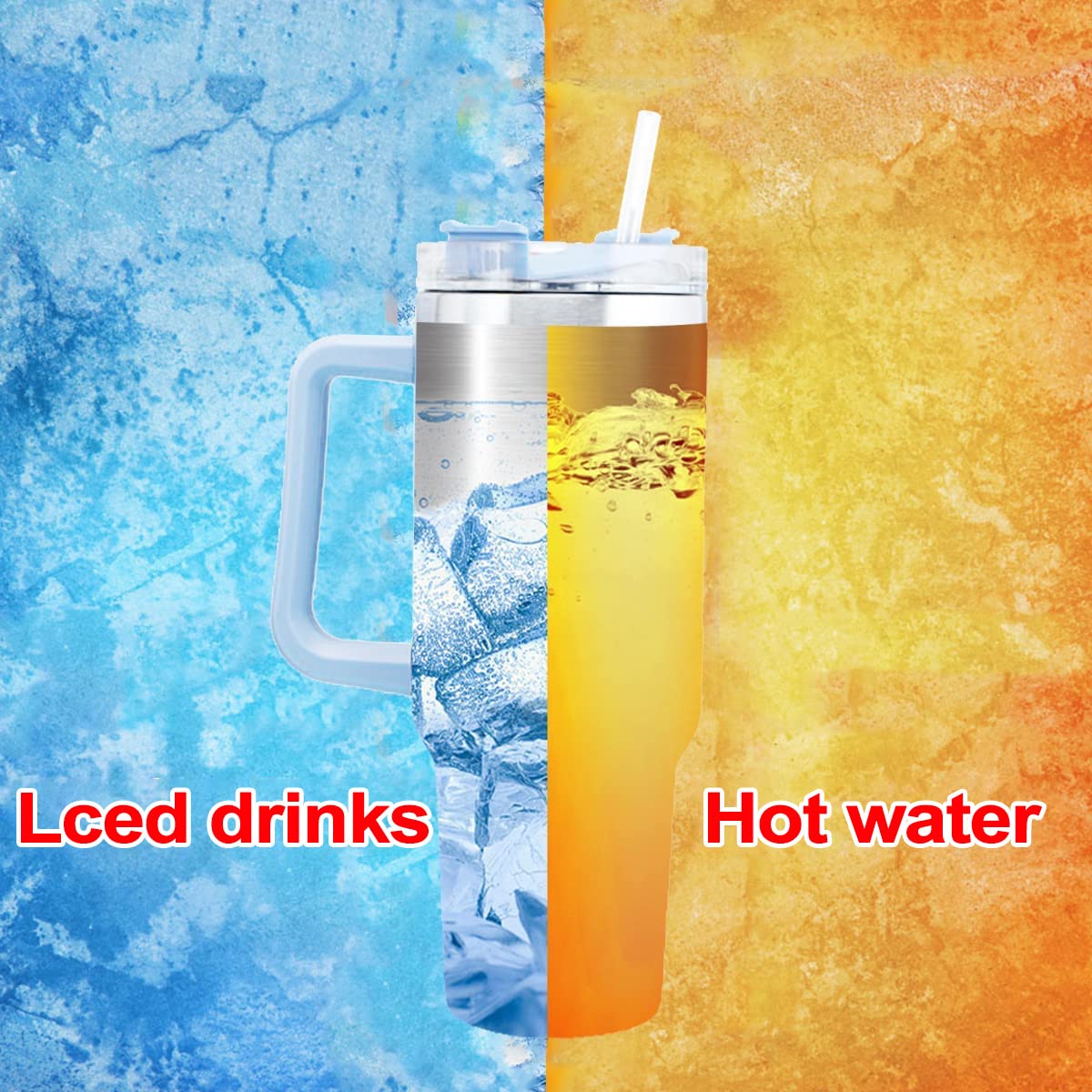 mebiusyhc 40oz Stainless Steel Vacuum Insulated Cup