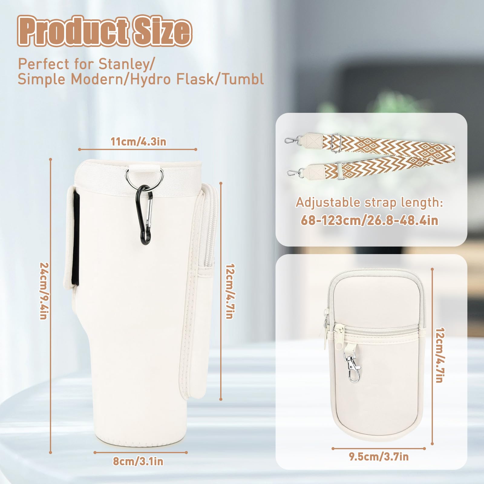 Komicea Carry Bag for Stanley Cup 40 oz
