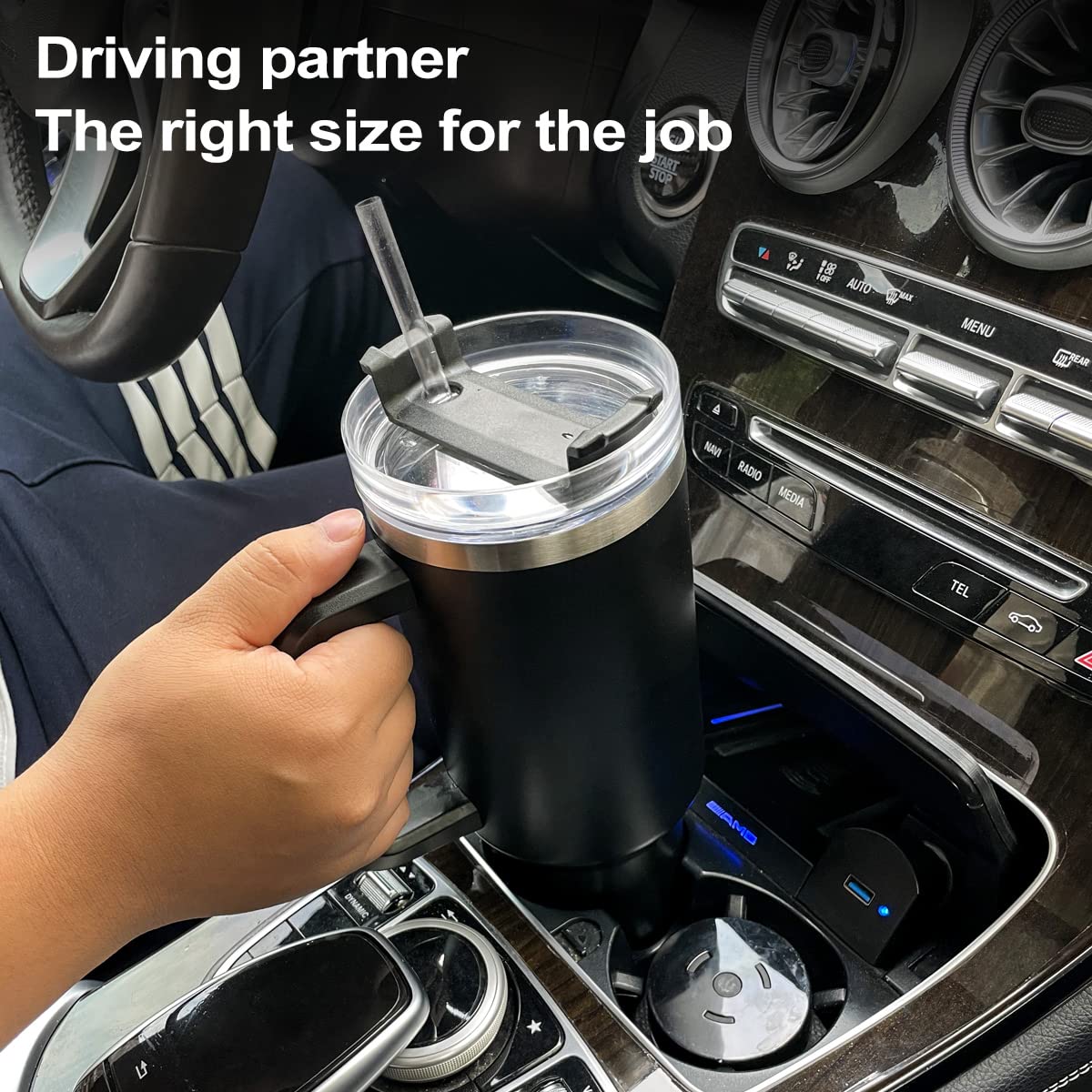 mebiusyhc 40oz Stainless Steel Vacuum Insulated Cup